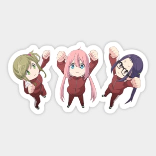 Yuru Camp Girls Sticker